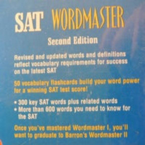 Barron's SAT Word Master Level 1 NEW IN BOX - Picture 4 of 5
